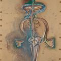 George Condo — Обнаженная в зеленой шляпе, изображение 1