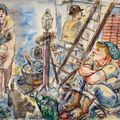George Grosz — Шлангенхаут и Пантинен, изображение 1