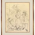 George Grosz — Ворсихт, Нихт Столперн, изображение 2