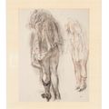George Grosz — Женщина раздевается, изображение 3