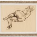 George Grosz — Лежащая обнаженная Женщина, изображение 2