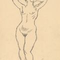 George Grosz — Стехендер вайблихер Акт, изображение 1