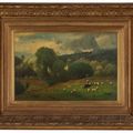 George Inness — Недалеко от Ирвингтона, штат Нью-Йорк., изображение 2