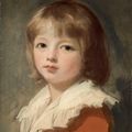 George Romney — Портрет девушки, традиционно идентифицируемой как леди Шарлотта Стэнли (1776-1805); и портрет Эдварда (1775-1851), лорда Стэнли, впоследствии 13-го графа Дерби, оба в полный рост, изображение 3