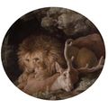 George Stubbs — Лев и олень, изображение 1