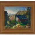 George Wesley Bellows — Горная ферма, изображение 2