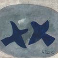 Georges Braque — Двое коломбов, изображение 1
