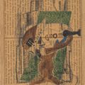 Georges Braque — Смерть природы за мандолиной на столе, изображение 1