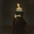 Gérard — Портрет Джоанны Квадакер Баньер (1640-1672), стоящей в полный рост, изображение 1