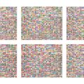 Gerhard Richter — Фермфельдер: 6 Анорднунген из 1260 Фарбен, изображение 1