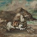 Giorgio de Chirico — Кавалло фуггенте, изображение 1