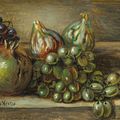 Giorgio de Chirico — В тишине фрутты в таволо, изображение 1