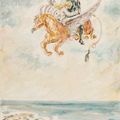 Giorgio de Chirico — я хочу пройти через все, что нужно, чтобы найти Руджеро... ii) ... Я почти как грембо Руджеро, изображение 2