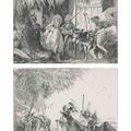 Giovanni Domenico Tiepolo — Две фотографии из фильма "Бегство в Египет", изображение 1