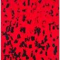 Glenn Ligon — Поле обломков (красное) #3, изображение 1