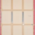 Glenn Ligon — Поле обломков (красное) #3, изображение 2