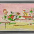 Graham Sutherland — Две формы в террасном ландшафте, изображение 2