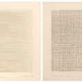 Gunther Uecker — (i) Горизонтальный (ii) Горизонтально-вертикальный порядок (Горизонтально-вертикальный беспорядок), изображение 1