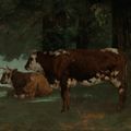 Gustave Courbet — Двое мужчин в халате маррон, изображение 1