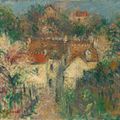 Gustave Loiseau — Улица в деревне, изображение 1