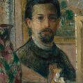 Gustave Loiseau — Автопортрет а-ля статуэтка, изображение 1