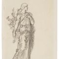 Gustave Moreau — Дизайн костюма для Сафо, изображение 4