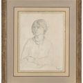 Gwen John — Портрет Дорелии с заплетенными в косу волосами, изображение 2