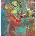 Hans Hofmann — Натюрморт - Желтые шары, изображение 1