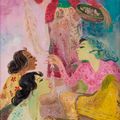 Hendra Gunawan — Пенджуал Кембанг (продавец цветов), изображение 1