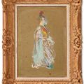 Henri de Toulouse-Lautrec — Прогулка по Альме, изображение 2