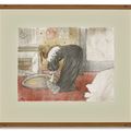 Henri de Toulouse-Lautrec — Женщина в ванне - Le tub, от Elles, изображение 2