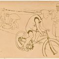 Henri de Toulouse-Lautrec — Две гравюры художника, изображение 3