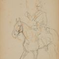 Henri de Toulouse-Lautrec — Этюд в доспехах ( спереди ); Этюд солдата в доспехах ( сзади ), изображение 2