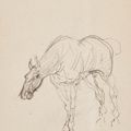 Henri de Toulouse-Lautrec — Шевалье (спереди); Шевалье с саблями (сзади), изображение 1