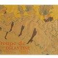 Henri de Toulouse-Lautrec — Труппа мадемуазель Эглантин, изображение 1