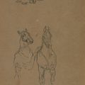 Henri de Toulouse-Lautrec — Три сцены из жизни ( спереди ); Сцена из жизни ( сзади ), изображение 1