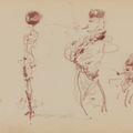 Henri de Toulouse-Lautrec — Любители дыма ( справа ); Приверженцы общественного мнения ( сзади ), изображение 1