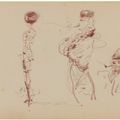 Henri de Toulouse-Lautrec — Любители дыма ( справа ); Приверженцы общественного мнения ( сзади ), изображение 2