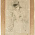 Henri de Toulouse-Lautrec — Мадемуазель Марсель Лендер, дебютантка, изображение 1
