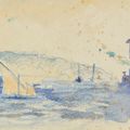 Henri Edmond Cross — Вуаль (i); Этюд из вуалей (ii); Морские батории (iii); Морской берег (iv), изображение 4