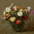 Henri Fantin-Latour — Садовый букет, изображение 1