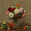 Henri Fantin-Latour — Розы и капуцины, изображение 1