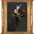 Henri Fantin-Latour — Цветочные композиции (тюльпаны, нарциссы, гиацинты, жонкили и жирофлеи), изображение 4