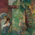 Henri Lebasque — Женщины и мальчишки танцуют в саду во взрослой жизни, изображение 1