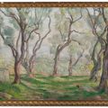 Henri Lebasque — Молодая девушка, живущая среди деревьев, изображение 4