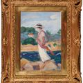Henri Lebasque — Портрет Ирене без денег, изображение 2