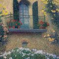 Henri Martin — Балкон в Жоресе, изображение 1