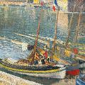 Henri Martin — Барки с Коллиуром (14 июля), изображение 1