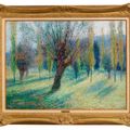 Henri Martin — Деревья в долине реки Верт, изображение 2