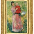 Henri Martin — Важная женщина без бюстгальтеров, в розовом цвете, изображение 3